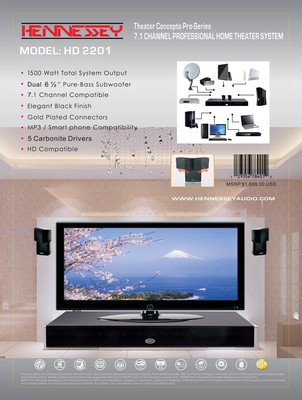 hennessey home theater system